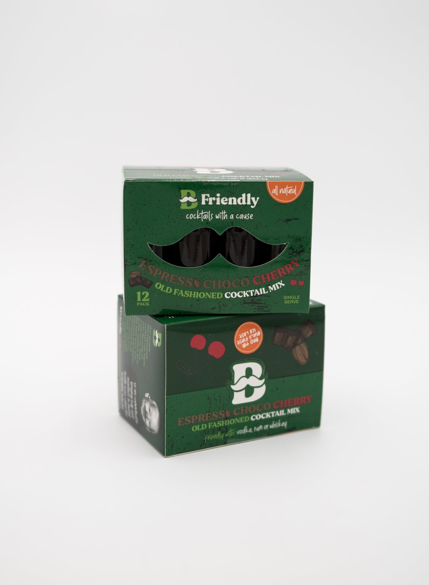Espresso Choco Cherry Old Fashioned Mix 12 Pack- Single Serve