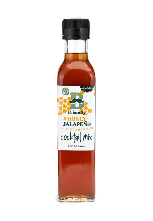 Honey Jalapeño Cocktail and Mocktail Mixer     250ml Bottle