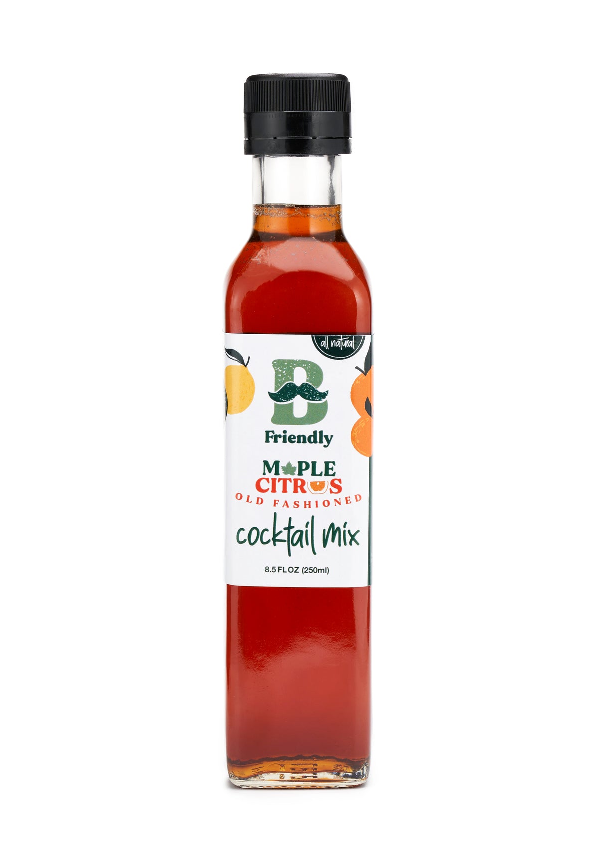 Maple Citrus Old Fashioned Mix- 250ml Bottle