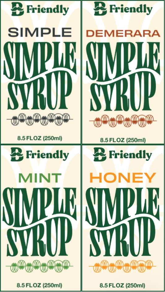 Simple Syrup 4 pack