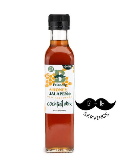 Honey Jalapeno Old Fashioned Mix     250ml Bottle