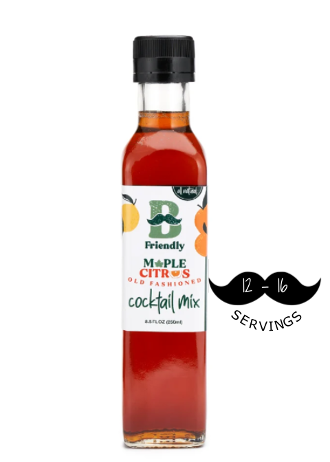 Maple Citrus Old Fashioned Mix- 250ml Bottle
